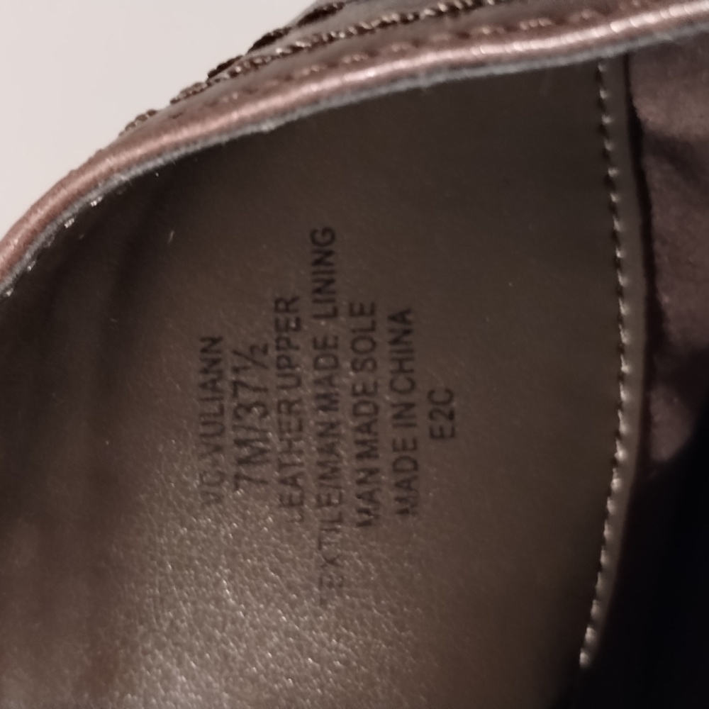 Leather Boots Brown Size 7 Vince Camuto Lia NWT - Picture 9 of 10